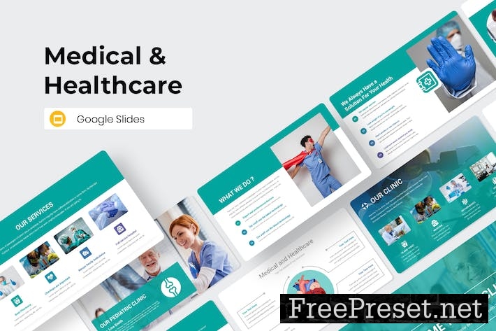 Medical and Healthcare Google Slides Presentation TQABN4L