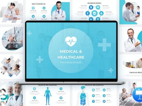 Medical and Healthcare Keynote Pitch Deck 3N98DBY