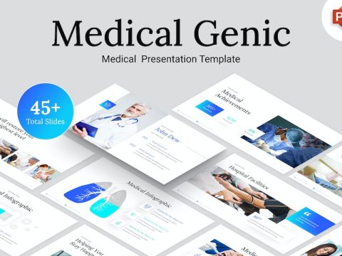 Medical Genic PowerPoint Template NFVNM7S