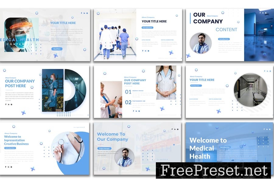 Medical Health - PowerPoint Presentation Template QEYEBG6