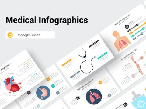 Medical Infographics Google Slides Presentation 5WY2H3J