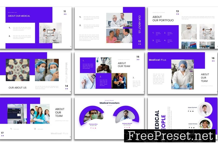 Medical Plus - PowerPoint Presentation Template LMV4LBT