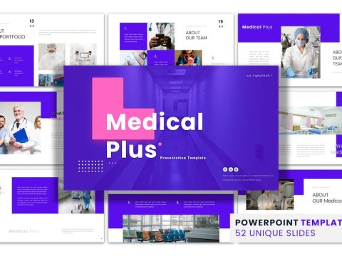 Medical Plus - PowerPoint Presentation Template LMV4LBT