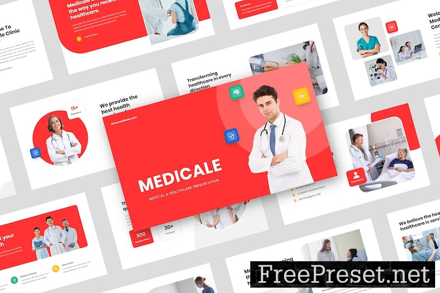 Medicale - Medical & Healthcare PowerPoint A38URGJ