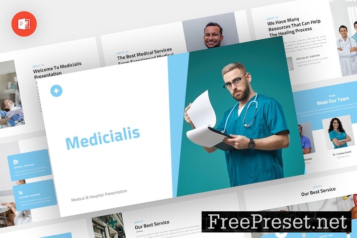 Medicialis - Medic Powerpoint Template