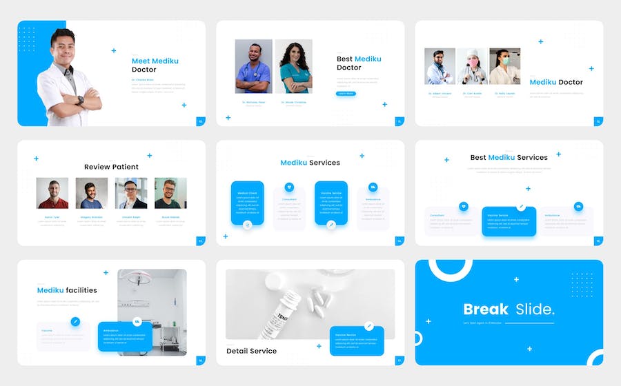 Mediku - Medical Presentation Keynote Template U8DWTSE