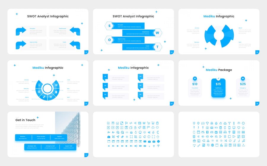 Mediku - Medical Presentation Keynote Template U8DWTSE