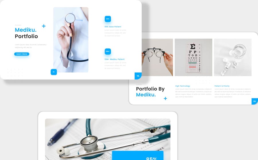 Mediku - Medical Presentation Keynote Template U8DWTSE