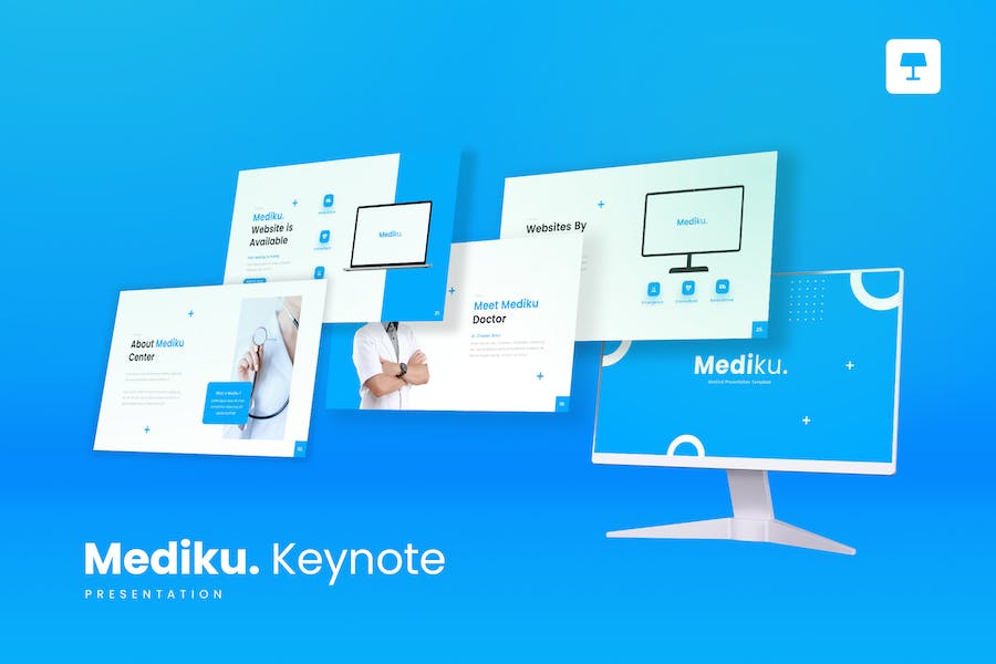 Mediku - Medical Presentation Keynote Template U8DWTSE