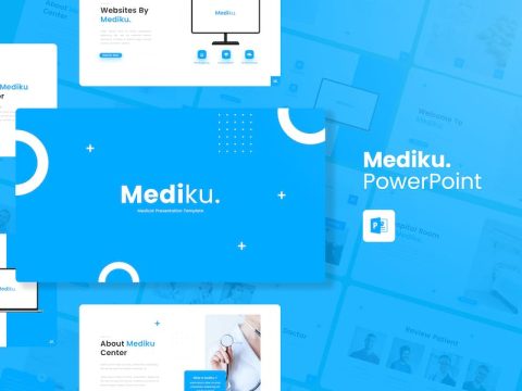 Mediku - Medical Presentation PowerPoint Template Q9PF36Q