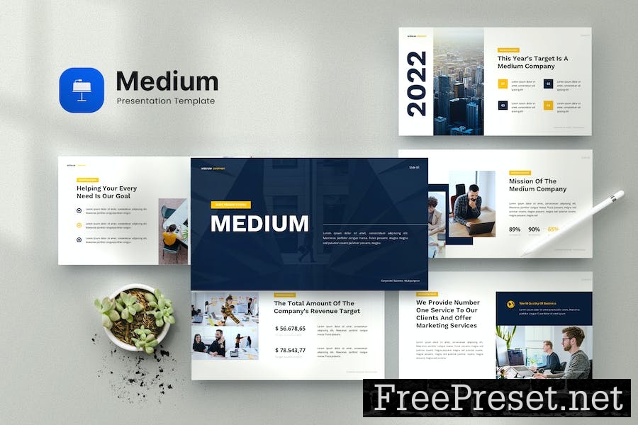 Medium - Multipurpose Keynote Template AKS7RZ9