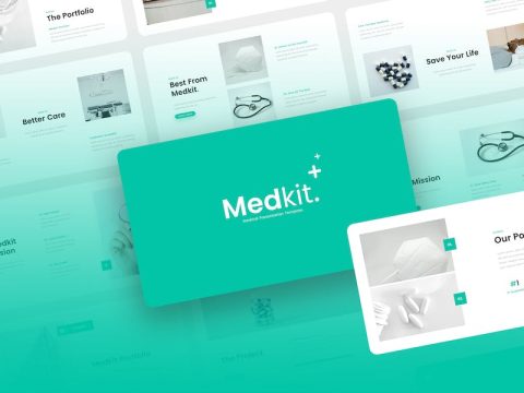 Medkit - Medical Presentation PowerPoint Template