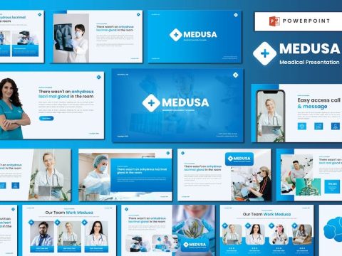 Medusa - Medical Powerpoint Template 42LPW98