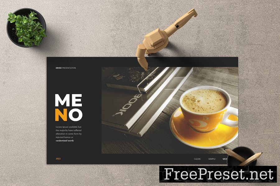 Meno - Powerpoint Template F6VADGG