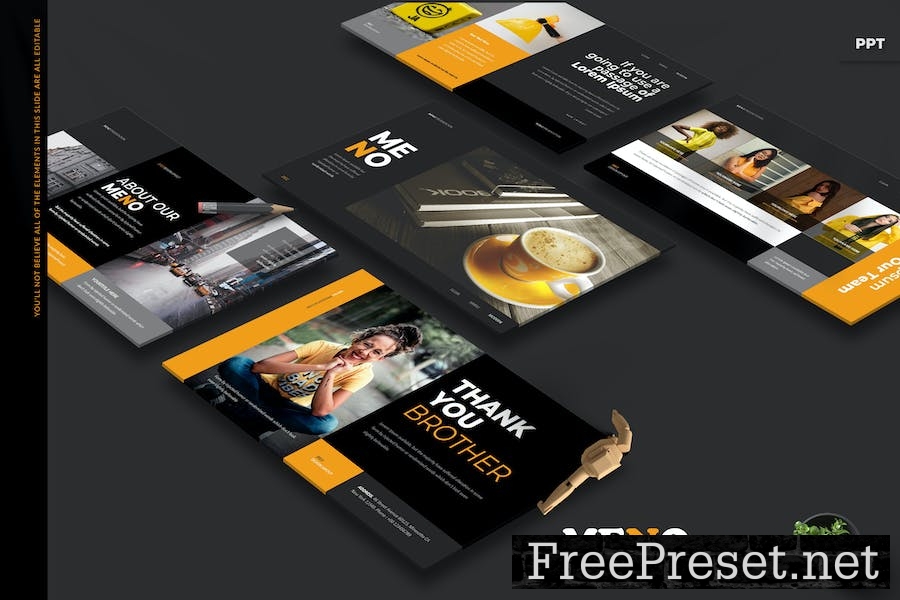 Meno - Powerpoint Template F6VADGG