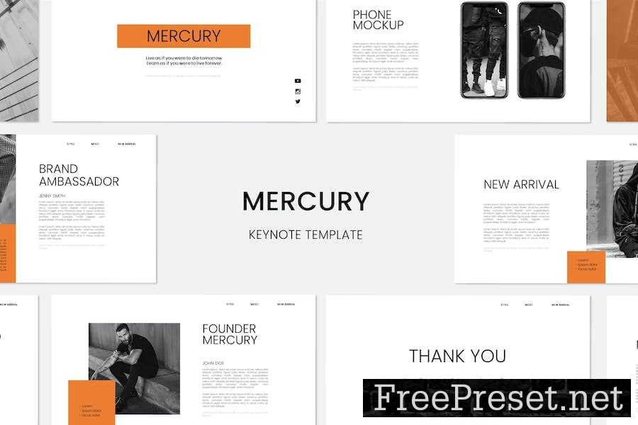 Mercury Keynote Template WHTUF97