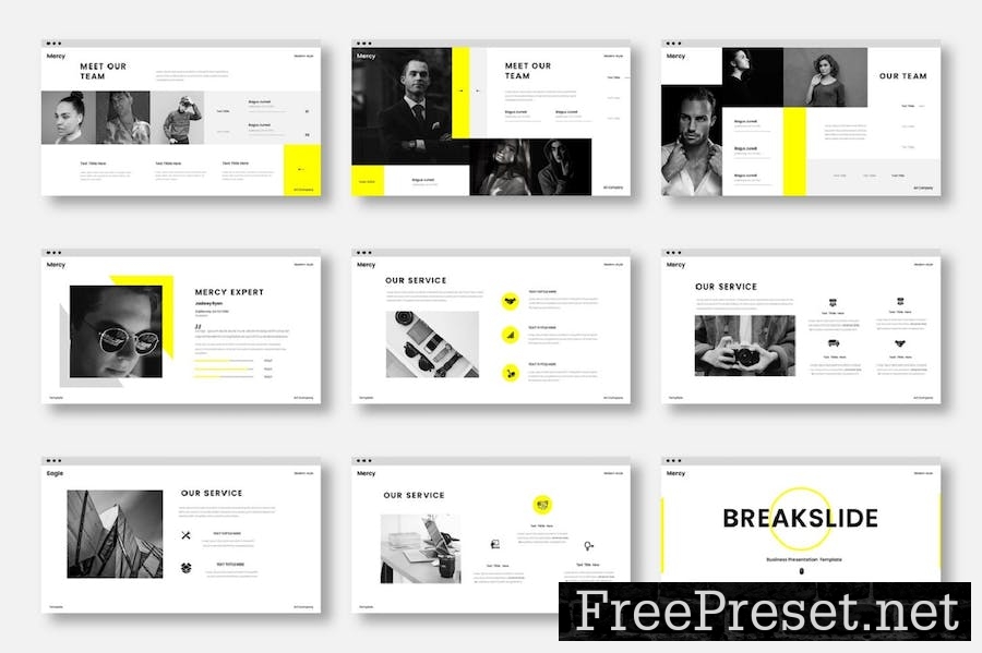 Mercy – Business Keynote Template WXRNVVP