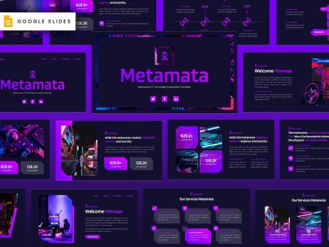 Metaverse & IT Technology Google Slides Template