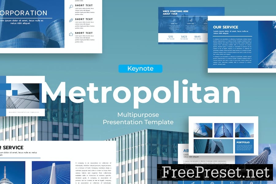 Metropolitan - Keynote Template RRFF7M9