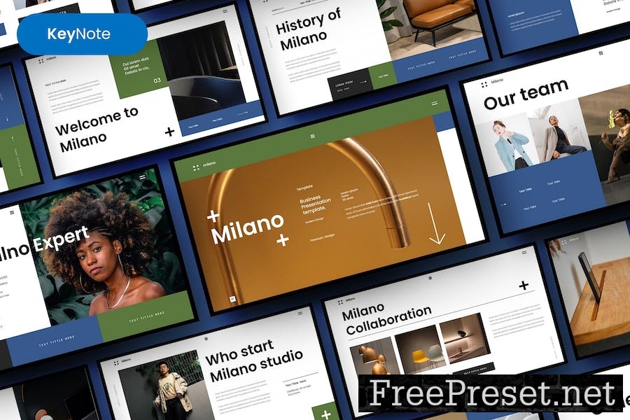 Milano – Business Keynote Template