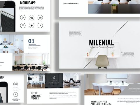 Milenial Minimal Google Slides