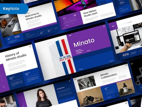 Minato – Business Keynote Template VAYND9M