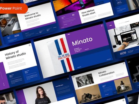 Minato – Business PowerPoint Template ZSLMYT7