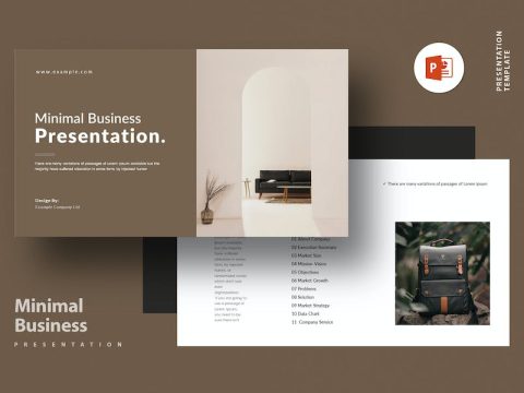 Minimal Business Presentation