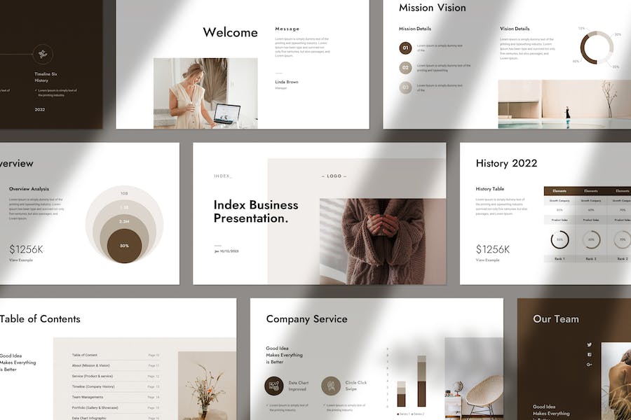 Minimal Business Presentation 5UX6BYZ