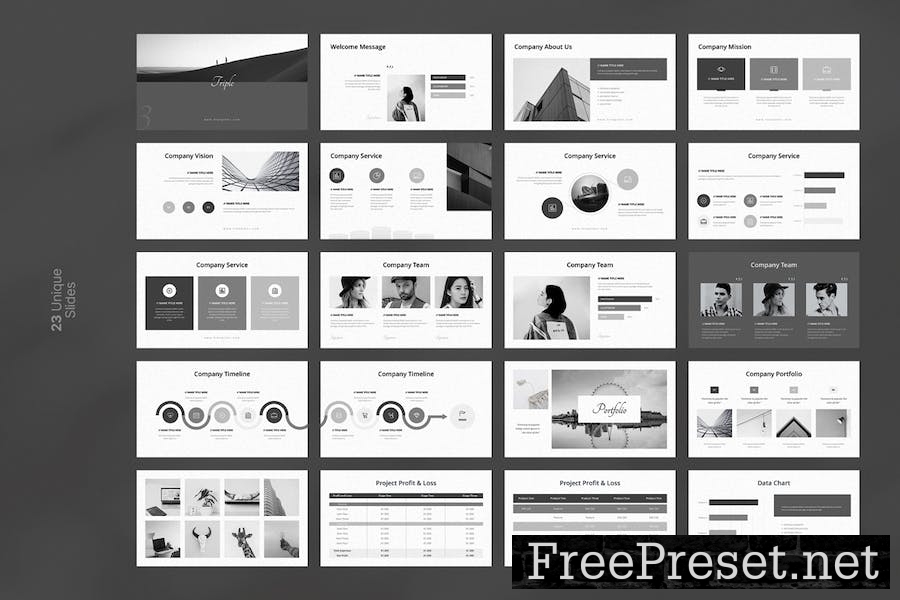 Minimal Presentation Google Slides Template