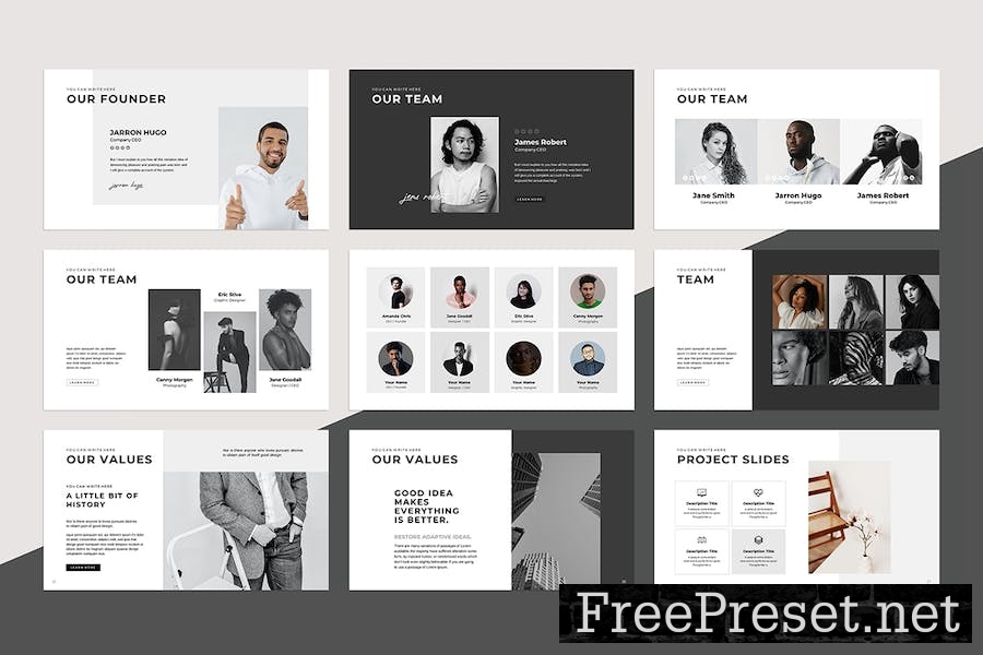 Minimal Presentation Keynote Template DGVWKL2