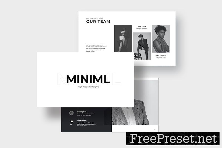 Minimal Presentation Keynote Template DGVWKL2