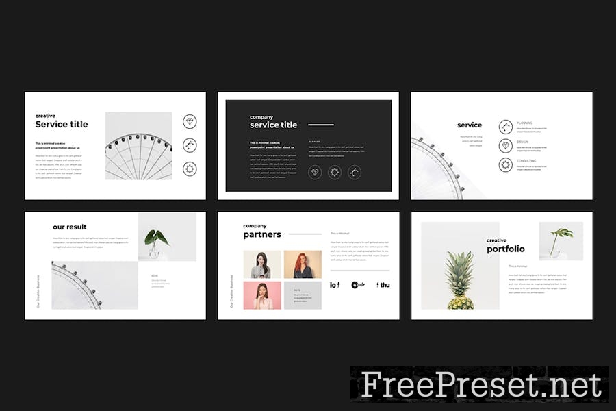 Minimal Presentation Template 9AYACHG