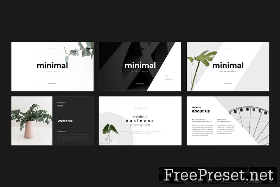 Minimal Presentation Template 9AYACHG