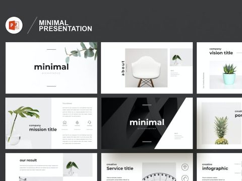 Minimal Presentation Template 9AYACHG