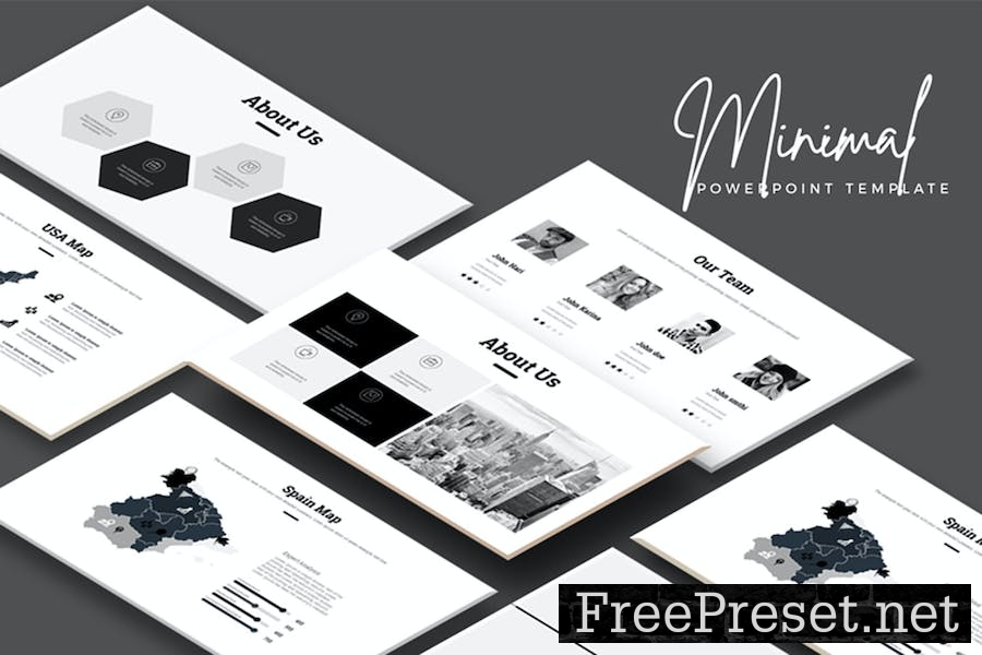 Minimal Presentation Template