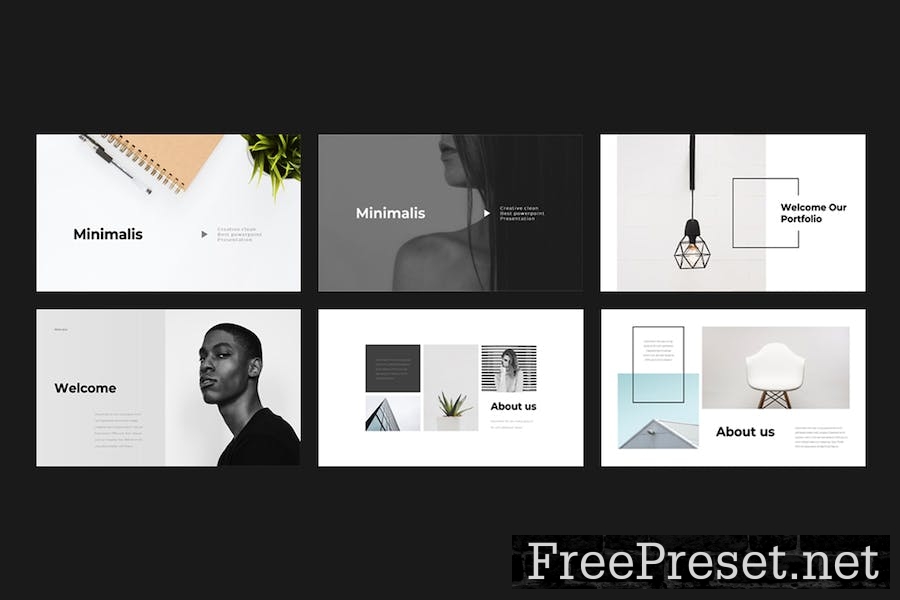 Minimalis Powerpoint Presentation