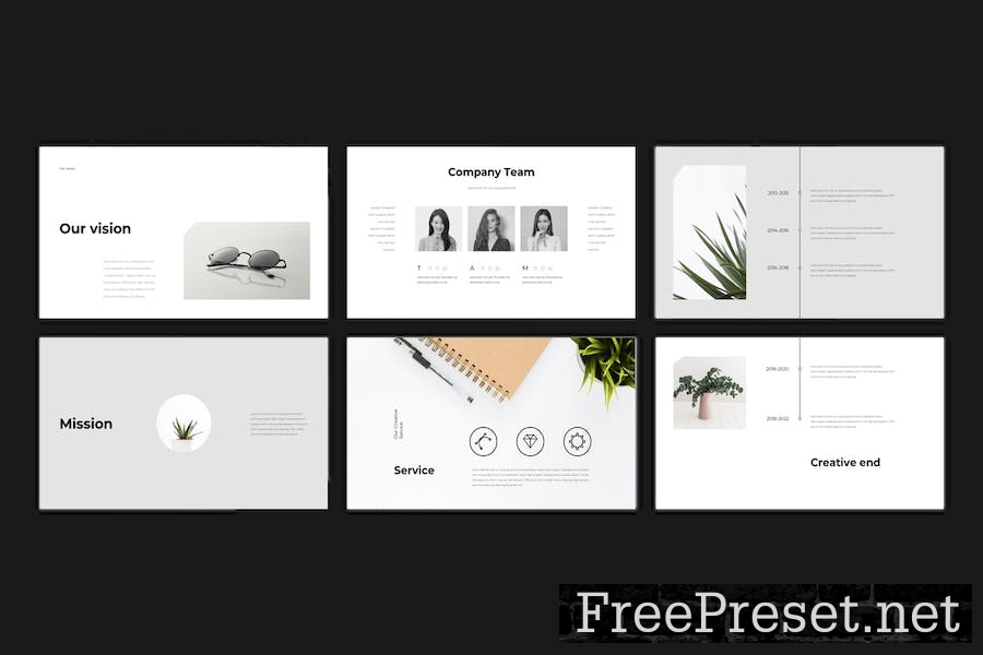 Minimalis Powerpoint Presentation