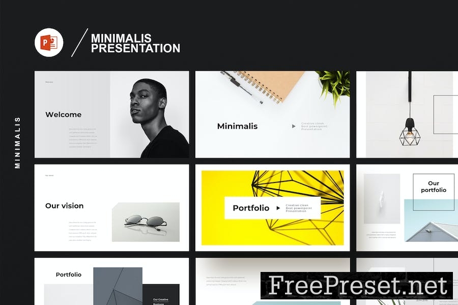 Minimalis Powerpoint Presentation