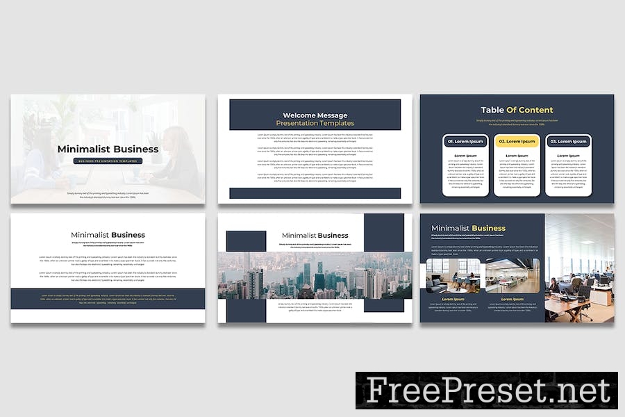 Minimalist Business - Keynote Template