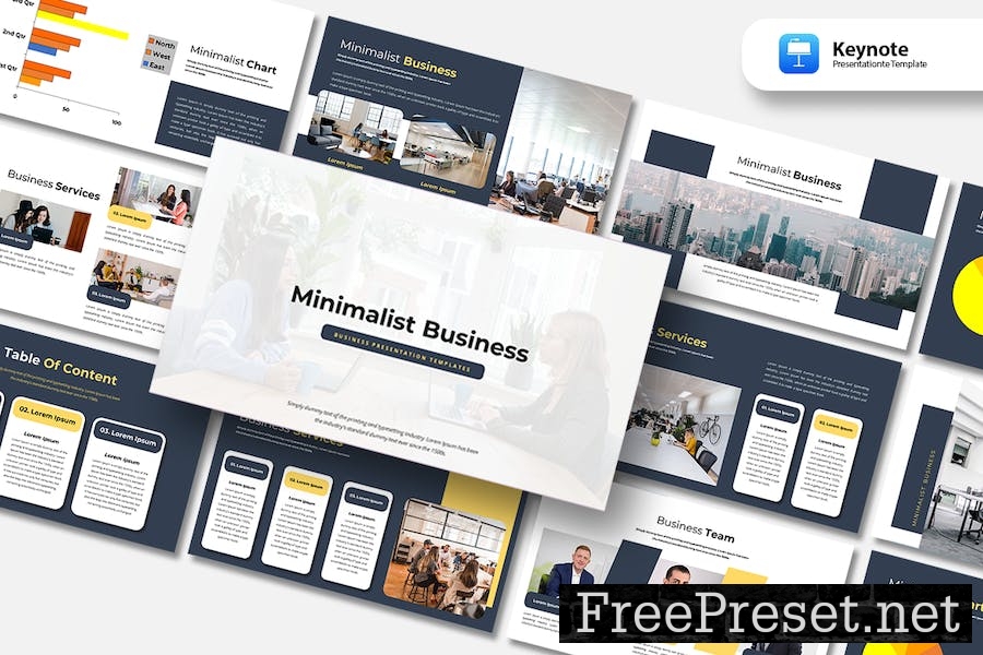 Minimalist Business - Keynote Template