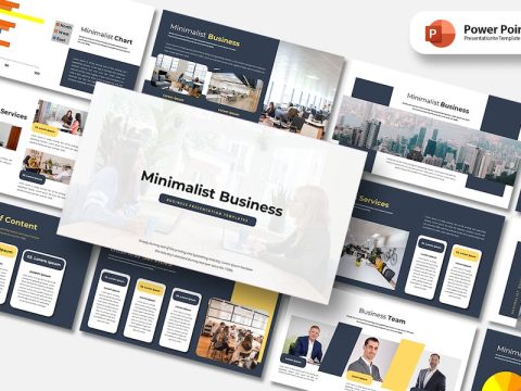 Minimalist Business - PowerPoint Template 3LDA62Z