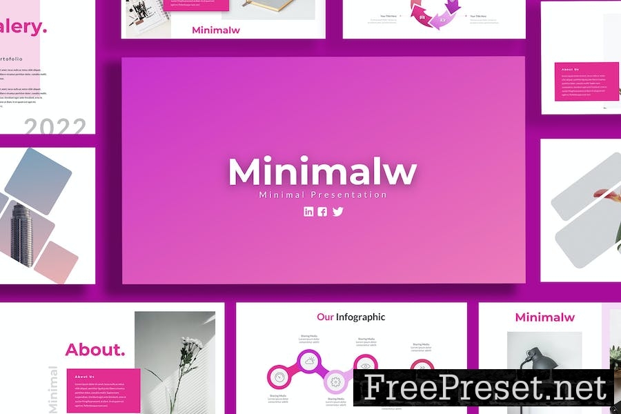 Minimalw Keynote Template 7VBLSA2