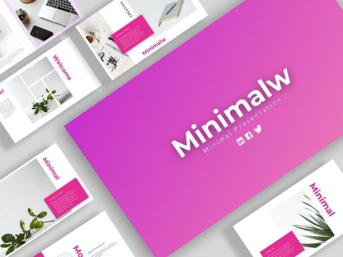 Minimalw Keynote Template 7VBLSA2