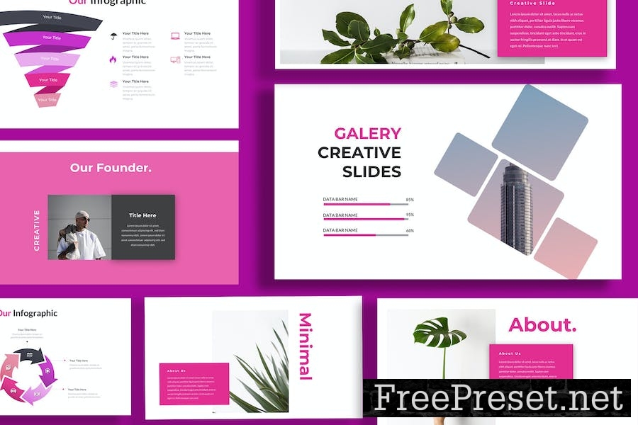 Minimalw Powerpoint Template YPZDF37