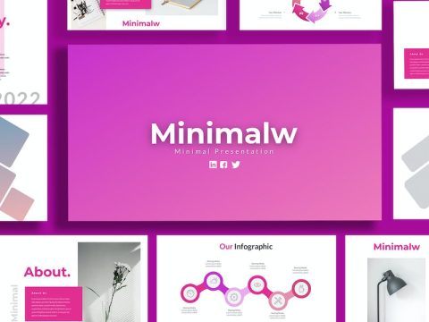 Minimalw Powerpoint Template YPZDF37