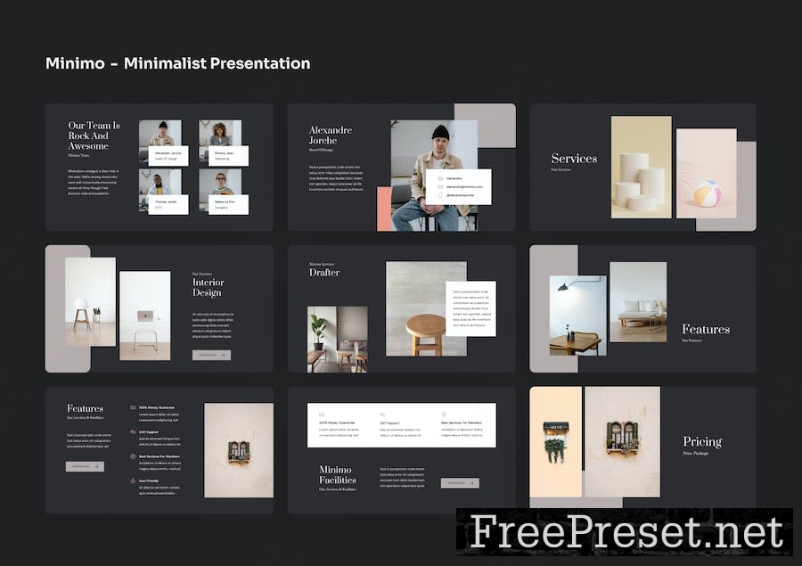 Minimo - Minimalist Keynote Presentation ZZT7VU8