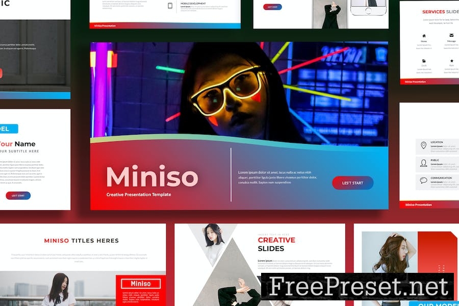 Miniso Keynote Template 8VXDK5Q