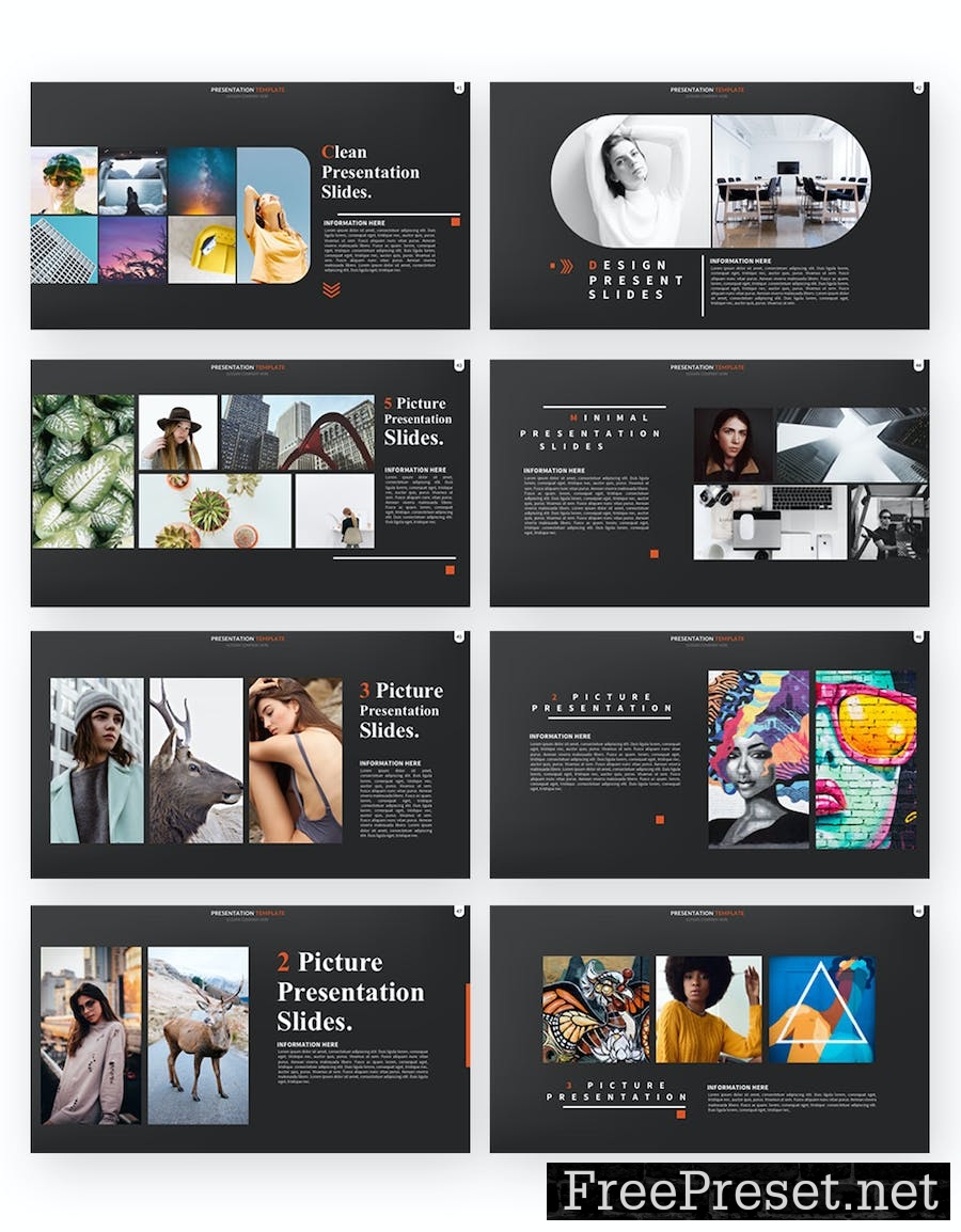 MNML Powerpoint Presentation Template A4KJTRY