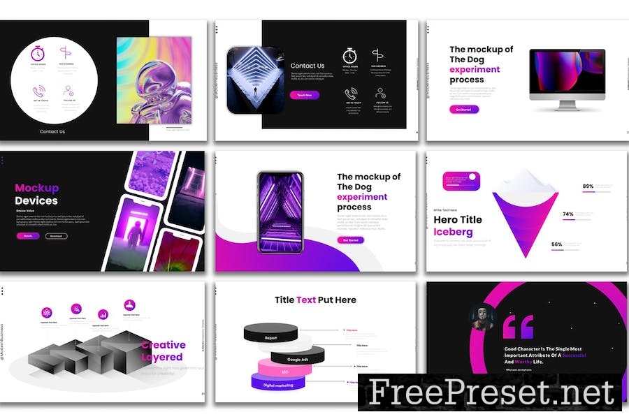 Modern Business - PowerPoint Presentation Template